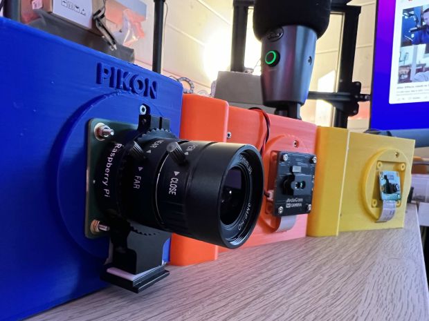 さまざまなレンズが取り付け可能　出展：Raspberry-Pi公式ブログ